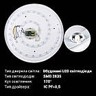 Світильник світлодіодний Biom SMART SML-R08-50/2 3000-6000K 50 Вт з д/у, фото 5