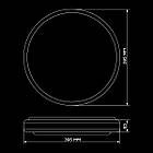 Світильник світлодіодний Biom SMART SML-R18-50/2 3000-6000K 50 Вт з д/у, фото 10