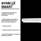 Світильник світлодіодний Biom SMART SML-S02-90/2 3000-6000 K 90 Вт з д/у, фото 8