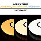 Світильник світлодіодний Biom SMART SML-R07-50/2 3000-6000K 50 Вт з д/у, фото 4