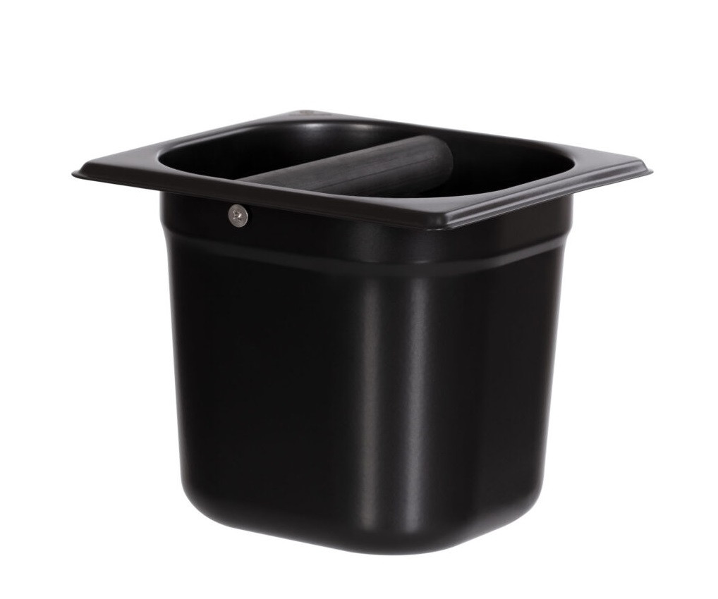 Нок-бокс врізний VD Coffee Tab M чорний 17,6х16,2 см h15 см неіржавка сталь (4012220/9201), фото 1