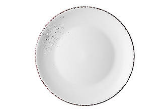 Тарілка обідня Ardesto Lucca Winter white d26 см кераміка (AR2926WMC	)