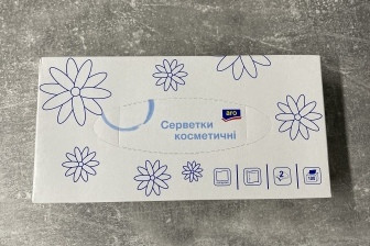 Серветка Aro косметична 2-сл. 100 штук (402661)