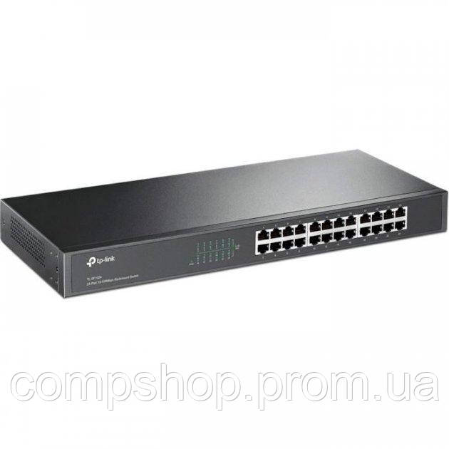 Комутатор TP-Link TL-SF1024 (некерований, 24-port 10/100Mbps) (код 45017), фото 1