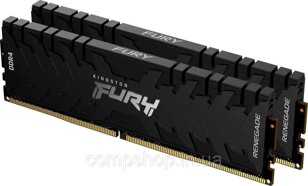 Пам'ять DDR4  64GB  3600MHz PC4-28800  (Kit of 2x32GB)  Kingston FURY Renegade (код 130397)