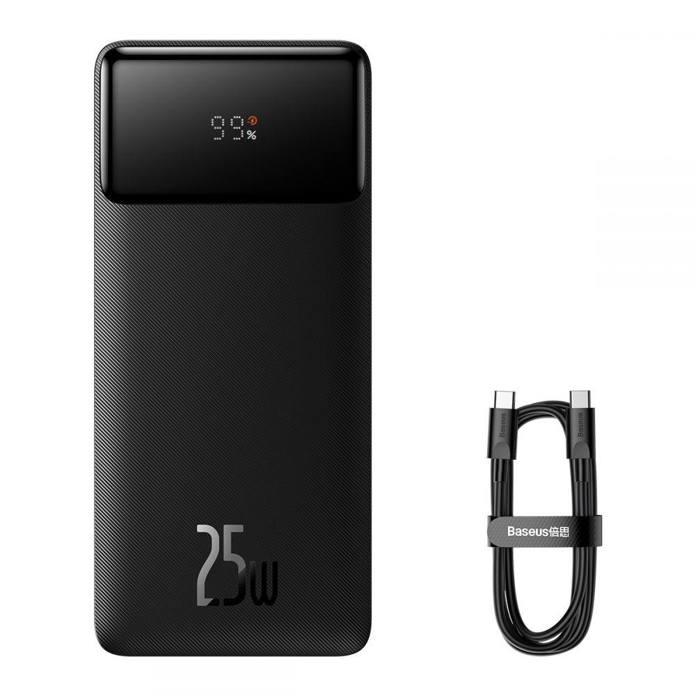 Power Bank Baseus Bipow Digital Display 20000 мАh 25W, Black (PPBD25K), фото 1
