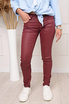 Штани жіночі бордові р.25 149514M