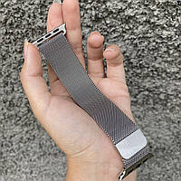 Ремешок металлический 42/44 мм для смарт часов Milanese Loop smart watch миланская петля браслет