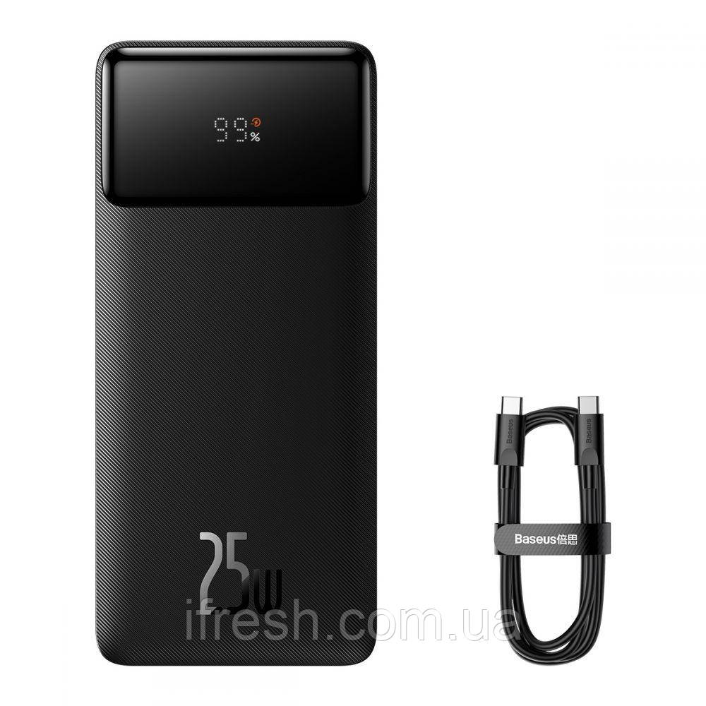 Power Bank Baseus Bipow Digital Display 20000 мАh 25W, Black (PPBD25K)