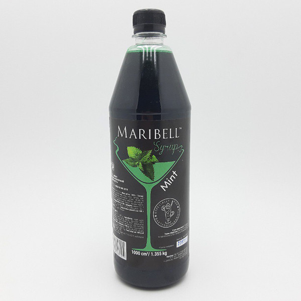 Сироп М'ята крем Maribell 1л