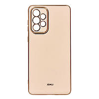 Чехол 6D Plating для Samsung Galaxy A73 5G Pink