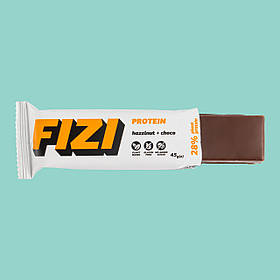 Протеїновий батончик Фундук+шоколад Fizi