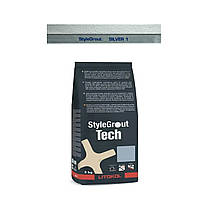 Цементная затирка StyleGrout Tech 0-20 (Silver 1) 3 кг