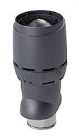 Вентиляційний вихід VILPE® P-250/ІЗ/700 FLOW XL (втеплий) Сірий