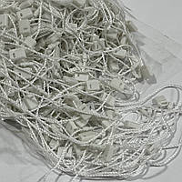 Крепеж-пломба для этикеток ручной белый (1000 штук)
