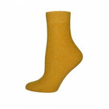 Жіночі  шкарпетки  Loncame Comfort   6300из ангоры    Angora Line  жовті