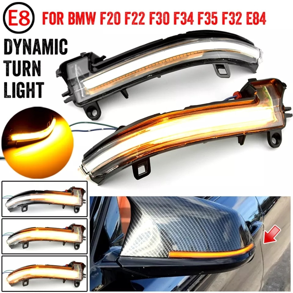 Повторювачі поворотів динамічні BMW 1 2 3 4 X1 M Series F20 F30 F31 F32 F33 F34 F36 E84 i3