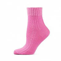 Женские носки жіночі шкарпетки Loncame Comfort 6300 из ангоры Angora Line розовий