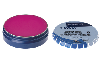 THOWAX (Товакс) STICK-ON-WACHS, липкий віск, неоново рожевий 70г. Yeti Dental (Німеччина)