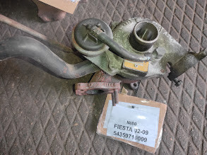 No80 Б/у Турбіна 54359710009 для Ford Fiesta 2002-2009