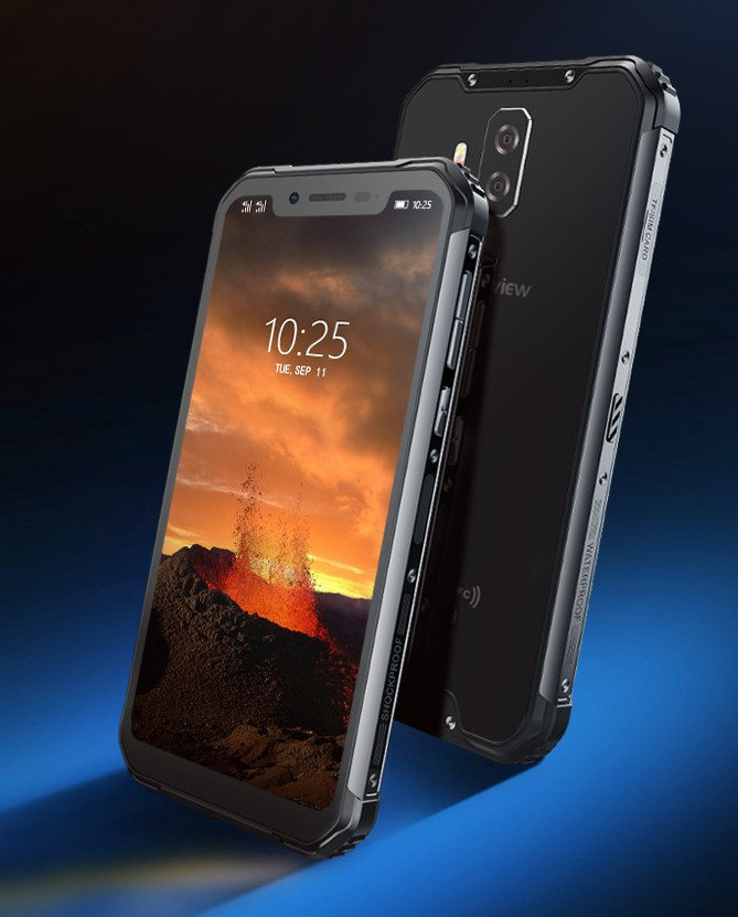 Мобільний телефон blackview bv9600 black 64GB 5580mAh
