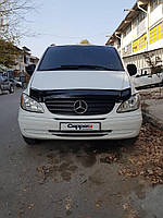 Дефлектор капота (EuroCap) Mercedes Vito W639 2004-2015 гг. TMR Дефлектор на капот (Мухобойка) Мерседес Бенц