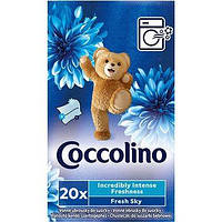 Ароматизированная салфетка Coccolino Fresh Sky для сушильной машины, 20 шт.