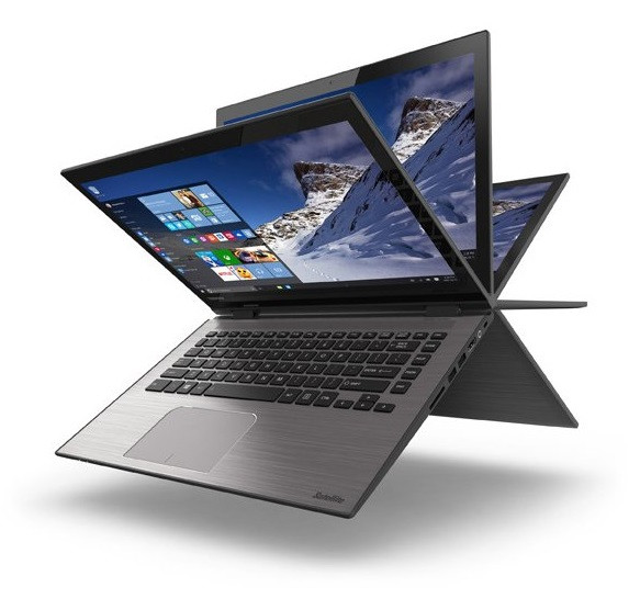 Б/В Ноутбук 14" Toshiba Satellite E45W-C4200X, 1366x768, Core i3-5015U (2x2.1 GHz), 6Gb, HDD 500GB, HD Graphics 5500, сенсорний, W