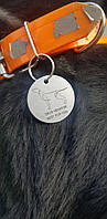 Медальон-адресник для собак