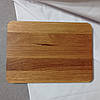 Дубова кухонна дошка 35х25 см професійна або дошка для подачі страв, фото 6