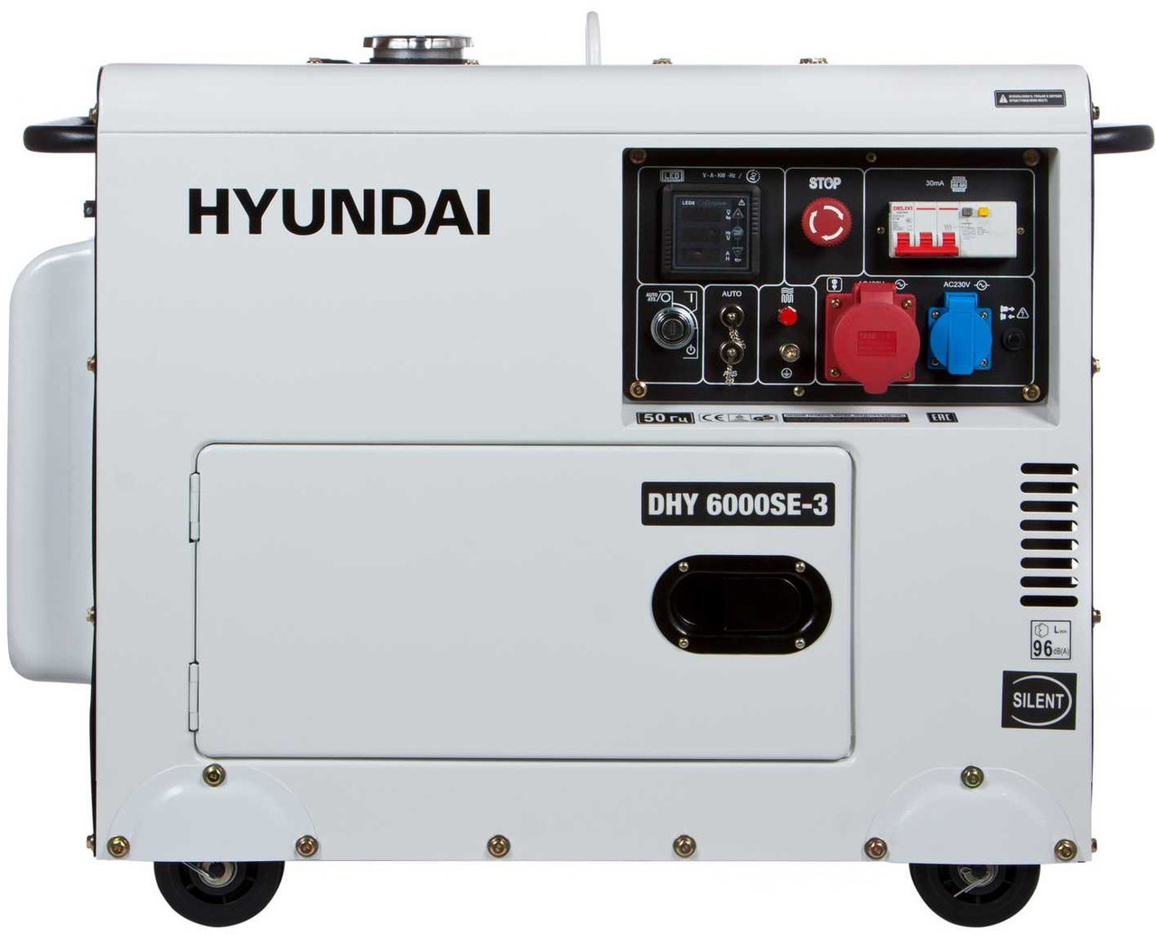Генератор дизельний DHY 6000SE-3 Hyundai