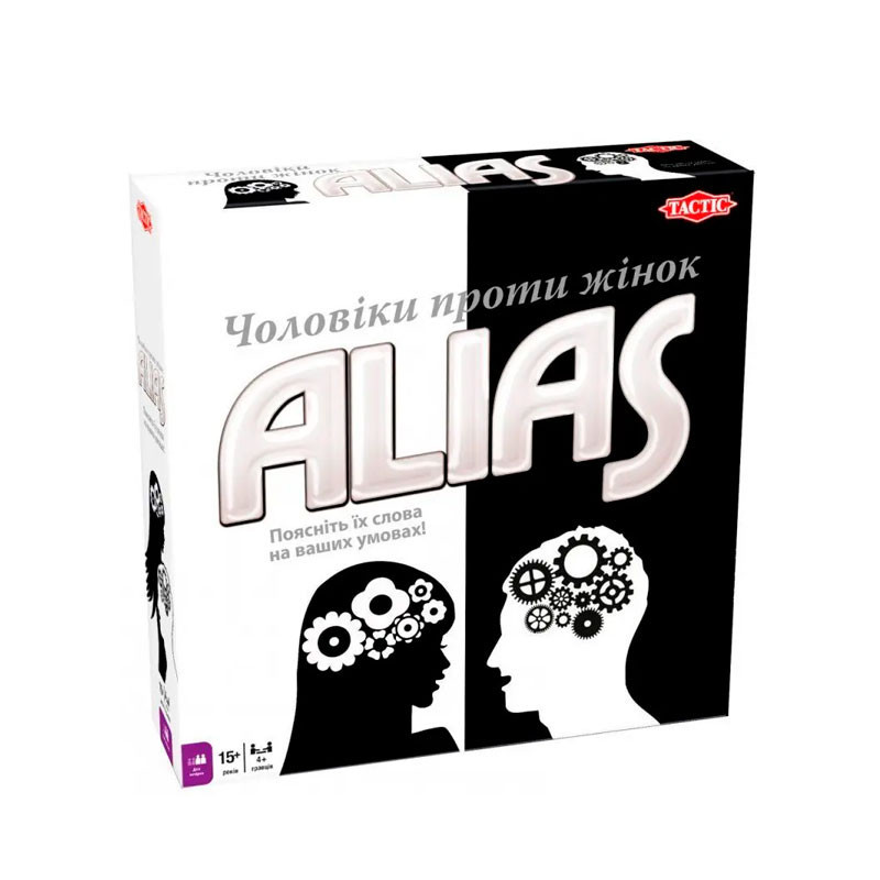 Настольная игра Алиас Чоловіки проти жінок (Alias) Українське видання (16309) - фото 1 - id-p1669146607