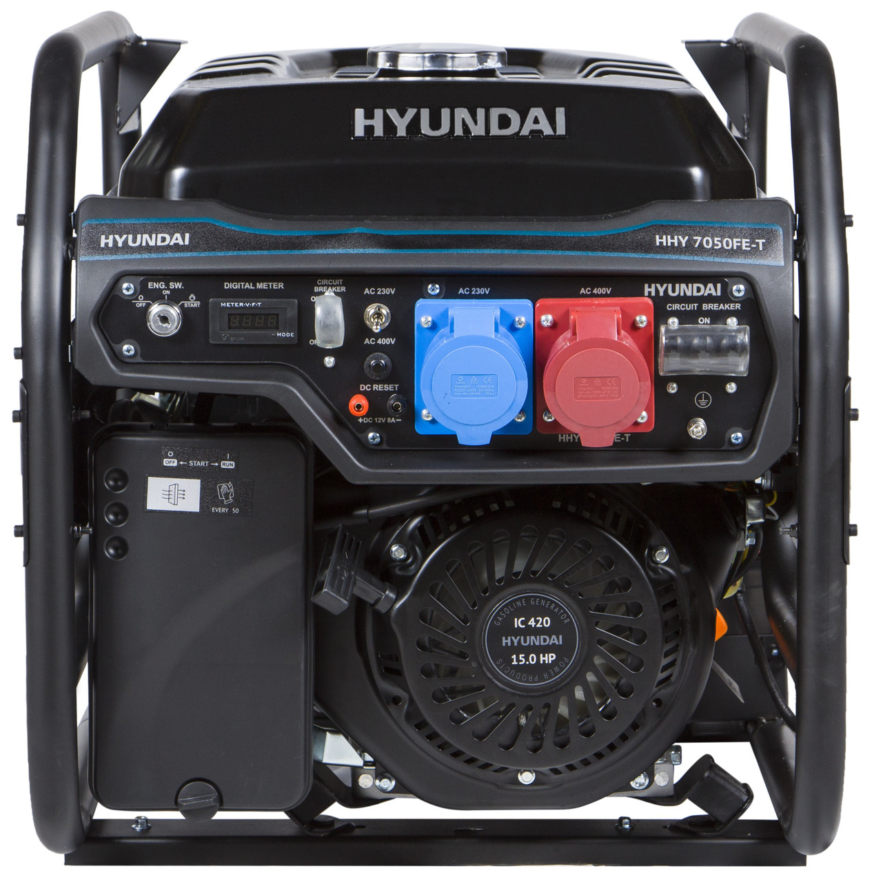 Генератор бензиновий HHY 7050FE-T Hyundai