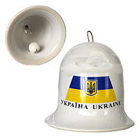 Колокольчик сувенирный флаг Украины