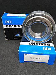 Підшипник 6205 ZZ C3, 80205 (25*52*15) PFI USA Original