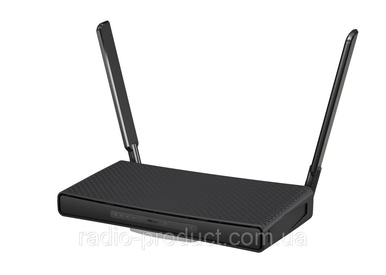 Бездротовий маршрутизатор Mikrotik hAP AC3 RBD53iG-5HacD2HnD (AC1200, 5xGE, 1xUSB, 5,5dBi)