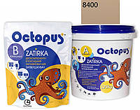 Двухкомпонентная эпоксидная затирка для плитки и мозаики ТМ "OCTOPUS", цвет пастельный 8400 1,25 кг