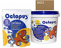 Двухкомпонентная эпоксидная затирка для плитки и мозаики ТМ "OCTOPUS", цвет пастельный 8402 1,25 кг