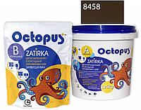 Двухкомпонентная эпоксидная затирка для плитки и мозаики  ТМ "OCTOPUS",  цвет бежевый 8458   1,25 кг
