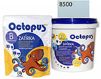 Двухкомпонентная эпоксидная затирка для плитки и мозаики ТМ "OCTOPUS", цвет бирюзовый океан 8500 1,25 кг