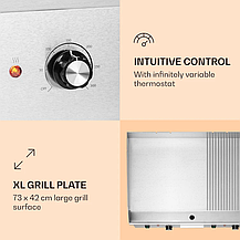 Професійний гриль Klarstein Grillmeile 4400, Німеччина, фото 5