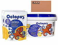 Двухкомпонентная эпоксидная затирка для плитки и мозаики ТМ "OCTOPUS", цвет коричнево-персиковый 8222 2,5