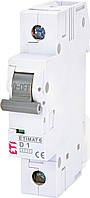Автоматический выключатель ETIMAT 6 1p D1A (6kA), ETI