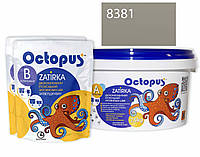 Двухкомпонентная эпоксидная затирка для плитки и мозаики  ТМ "OCTOPUS",  цвет 8381 серо-теплый 2,5 кг