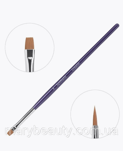 Пензлик (кисть) Creator Synthetic №3, фото 1