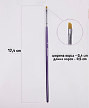 Пензлик (кисть) Creator Synthetic No4, фото 4