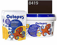 Двухкомпонентная эпоксидная затирка для плитки и мозаики  ТМ "OCTOPUS",  цветкоричнево-капучино 8419   2,5 кг