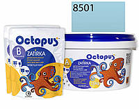 Двухкомпонентная эпоксидная затирка для плитки и мозаики ТМ "OCTOPUS", цвет бирюзовый океан 8501 2,5 кг