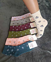 Шкарпетки дитячі махрові для дівчинки ТМ Lomani