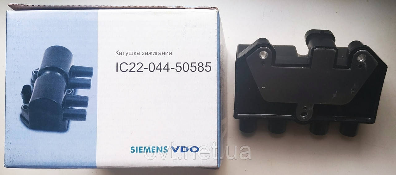 Катушка зажигания Daewoo Lanos 4 контакта Siemens VDO IC22-044-50585 - фото 2 - id-p1474777483